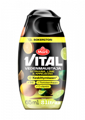 Marli Vital Vedenmaustaja Sitruuna, lime & appelsiini 65 ml + C- ja B12-vitamiinit & pantoteenihappo