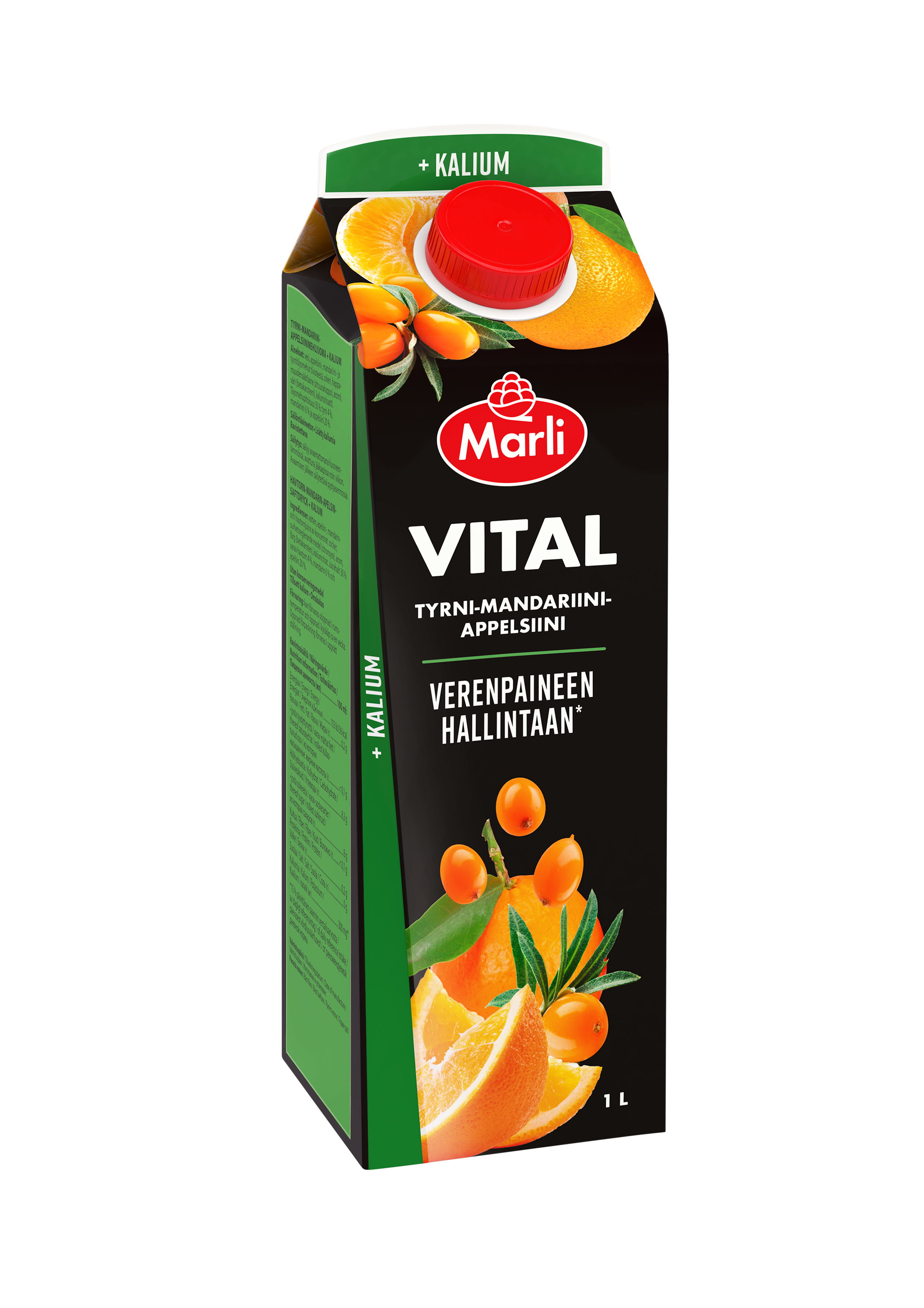 Eckes-Granini Finland Oy Ab - Marli Vital Tyrnimarja-mandariini-appelsiini  mehujuoma+ kalium 1L