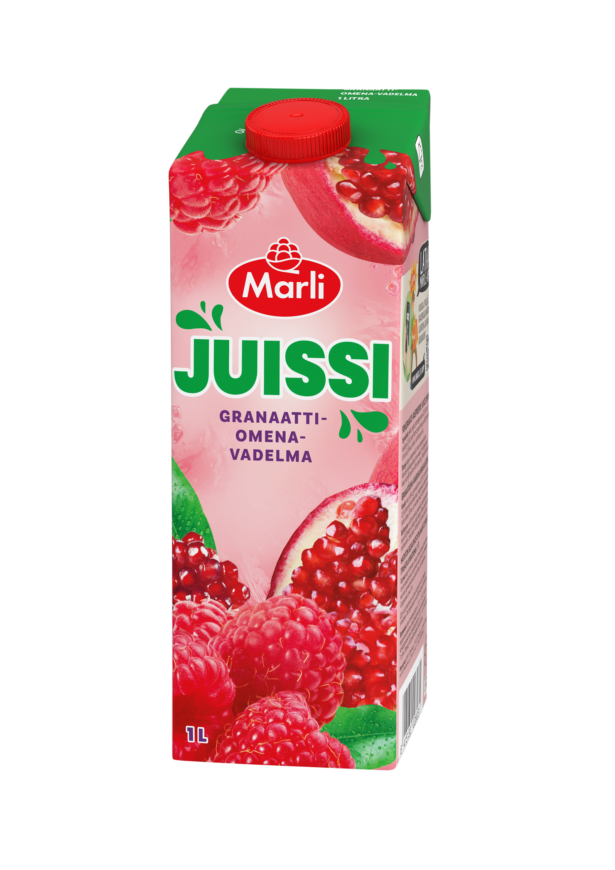 Eckes-Granini Finland Oy Ab - Marli Juissi Granaattiomena-vadelmamehujuoma  1L